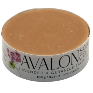 Avalon Face Soap - Pink Clay ( Lavender & Geranium)