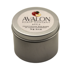 Avalon Conditioner Bar- Apple in tin Container
