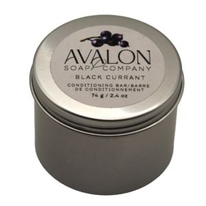 Avalon Conditioner Bar - Black Current in Tin Container